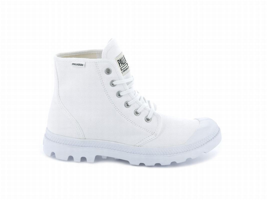 Palladium Pampa Hi Originale Men's Boots White (MGRF62841)